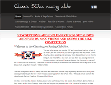 Tablet Screenshot of classic50ccracingclub.weebly.com