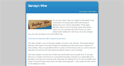 Desktop Screenshot of barclays-wine.weebly.com