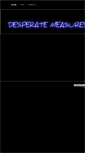 Mobile Screenshot of desperatemeasuresband.weebly.com