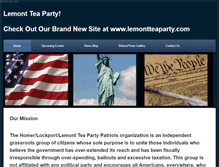 Tablet Screenshot of lemontteaparty.weebly.com