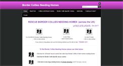 Desktop Screenshot of bordercolliesneedinghomes.weebly.com