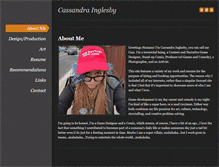 Tablet Screenshot of cassandrainglesby.weebly.com
