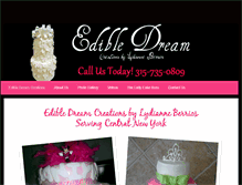 Tablet Screenshot of edibledreams.weebly.com