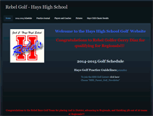 Tablet Screenshot of hhsgolf.weebly.com