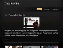 Tablet Screenshot of dirtysaccent.weebly.com