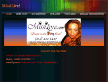 Tablet Screenshot of missilive.weebly.com