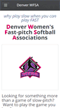 Mobile Screenshot of denverwfsa.weebly.com