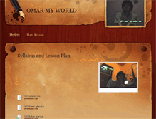 Tablet Screenshot of myworldomar.weebly.com