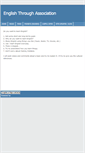 Mobile Screenshot of englishthroughassociation.weebly.com