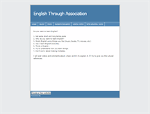 Tablet Screenshot of englishthroughassociation.weebly.com
