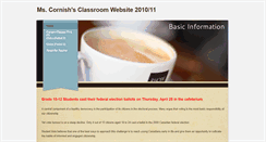 Desktop Screenshot of mscornish.weebly.com