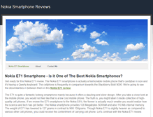 Tablet Screenshot of nokiasmartphonereviews.weebly.com