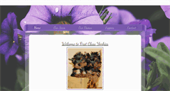 Desktop Screenshot of firstclasspups.weebly.com