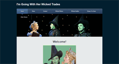 Desktop Screenshot of imgoingwitherwickedtrades.weebly.com