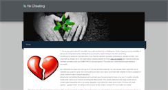 Desktop Screenshot of ishecheating.weebly.com