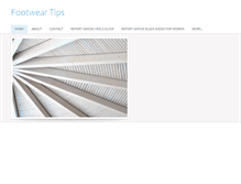 Tablet Screenshot of footweartipszp.weebly.com