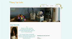 Desktop Screenshot of bangtidycrafts.weebly.com