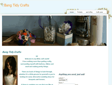 Tablet Screenshot of bangtidycrafts.weebly.com