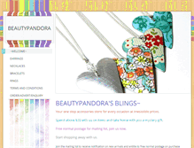 Tablet Screenshot of beautypandora.weebly.com