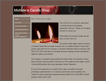 Tablet Screenshot of michellescandleshop.weebly.com