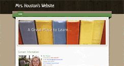 Desktop Screenshot of mrshouston.weebly.com