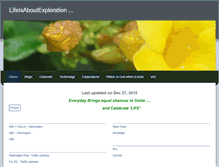 Tablet Screenshot of lifeisaboutexploration.weebly.com