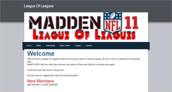 Desktop Screenshot of leagueofleagues.weebly.com
