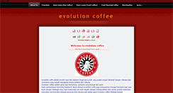 Desktop Screenshot of evolutioncoffee.weebly.com
