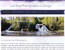 Tablet Screenshot of luvbugphotographyanddesign.weebly.com