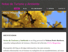 Tablet Screenshot of notasdeturismo.weebly.com