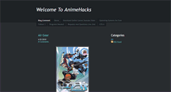 Desktop Screenshot of animehacks.weebly.com