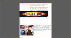 Desktop Screenshot of doctorwhoinfo.weebly.com