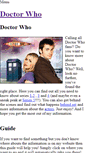Mobile Screenshot of doctorwhoinfo.weebly.com