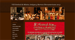 Desktop Screenshot of festivalsanignacio.weebly.com