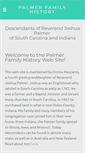 Mobile Screenshot of palmerfamilyhistory.weebly.com