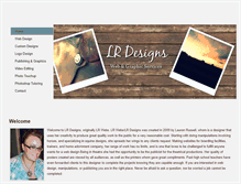 Tablet Screenshot of lrdesigns.weebly.com