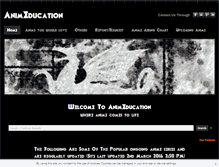 Tablet Screenshot of animeducation.weebly.com