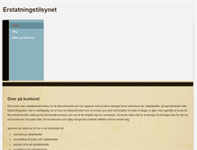 Tablet Screenshot of erstatningstilsynet.weebly.com