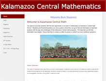 Tablet Screenshot of kcentralmath.weebly.com