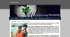 Desktop Screenshot of palawannews.weebly.com