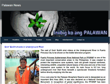 Tablet Screenshot of palawannews.weebly.com