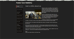 Desktop Screenshot of fostercarerabbitry.weebly.com