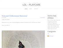 Tablet Screenshot of lolplaycare.weebly.com