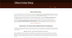 Desktop Screenshot of gibsonguitarsetup.weebly.com