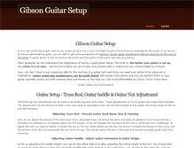 Tablet Screenshot of gibsonguitarsetup.weebly.com