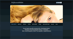 Desktop Screenshot of hajhosszabbitas.weebly.com