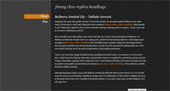 Desktop Screenshot of jimmychooreplicahandbagsl.weebly.com