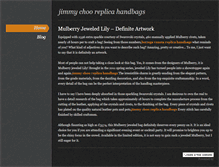 Tablet Screenshot of jimmychooreplicahandbagsl.weebly.com