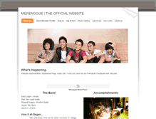 Tablet Screenshot of merenggue.weebly.com
