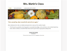 Tablet Screenshot of mrslmartin.weebly.com